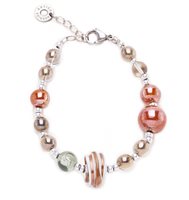 Bracciale Antica Murrina Venezia Donna MEGAN in Vetro BR855A11 - BR855A11